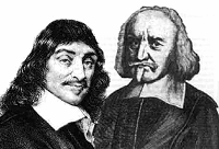 Picture: Hobbes and Descartes. 